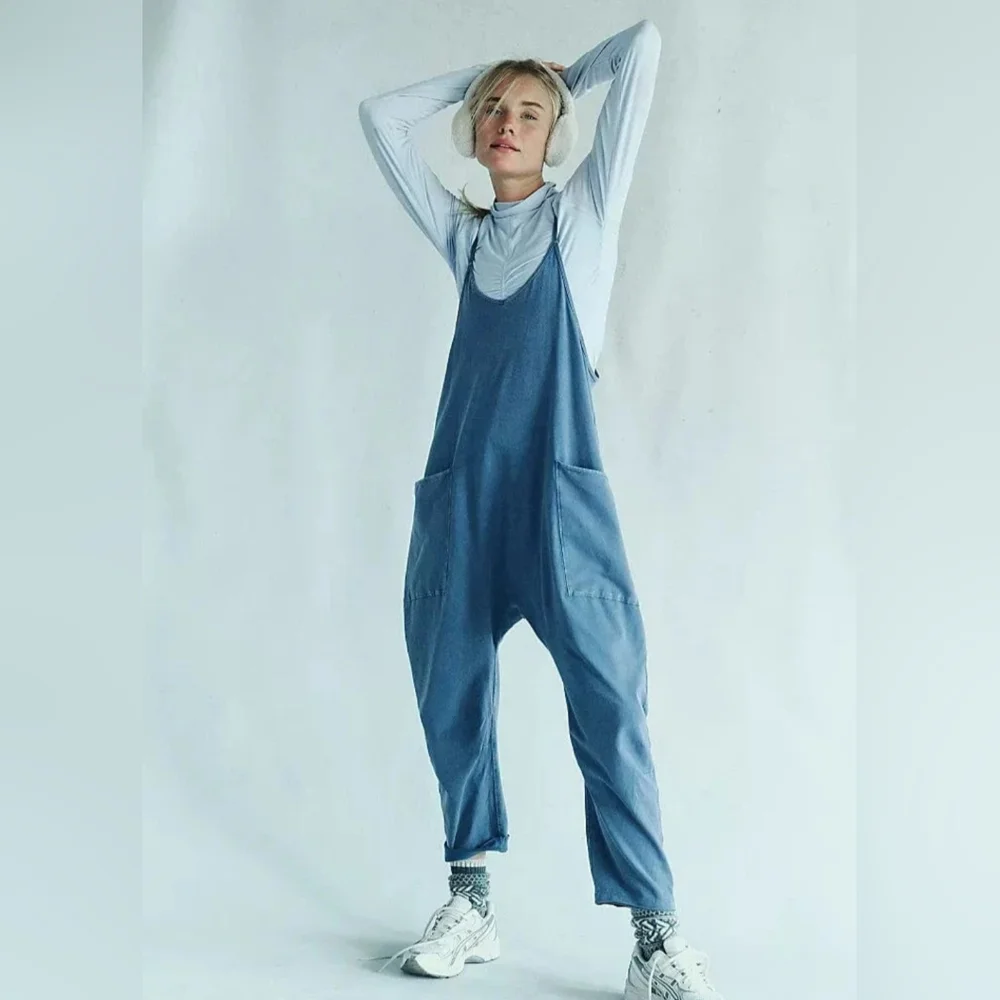 NWT FP Movement X Free People Hot Shot Onesie Skyline - Picture 4 of 6